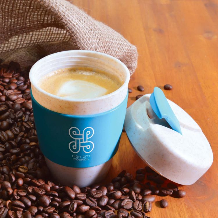Picture of Kick Eco Coffee Cup / Silicone Band